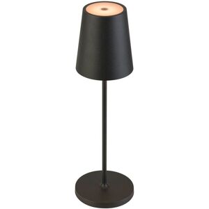 SLV VINOLINA TWO, Lampe à poser, sans fil, IP65, 2200/2700/3000 K, TOUCH, noir - Lampes d’ambiance, de table et sur pied