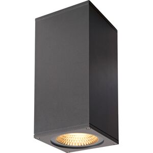 SLV BIG THEO FLOOD UP/DOWN, applique extérieure, anthracite, LED, 42W, 3000K, IP44 - Lampes sur pied, murales et de plafond (extérieur)