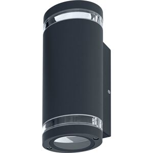 LEDVANCE LED Wandleuchte für 2x GU10 Leuchtmittel, Design Leuchte für Aussen, für 2-seitige - Lampes sur pied, murales et de plafond (extérieur)