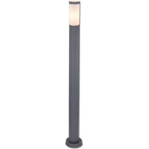 ISOLED Borne lumineuse 1100 anthracite, IP44, 1x douille E27, sans ampoule. - Lampes sur pied, murales et de plafond (extérieur)