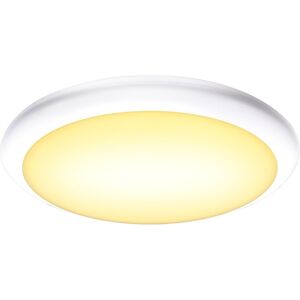 SLV RUBA, applique et plafonnier exterieur, blanc, LED, 12W, 3000/4000K, interrupteur CCT - Lampes sur pied, murales et de plafond (exterieur)