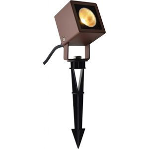 SLV NAUTILUS 10, projecteur extérieur, carré, rouille, LED, 8,5W, 3000K, IP65 - Lampes sur pied, murales et de plafond (extérieur) - Publicité