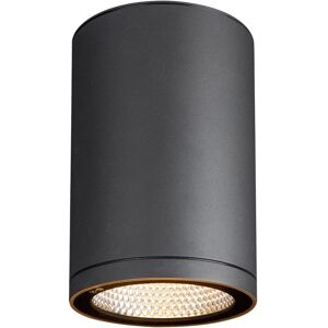 SLV ENOLA, plafonnier extérieur, rond, L, anthracite, LED, 35W, 3000K/4000K, IP65 - Lampes sur pied, murales et de plafond (extérieur)