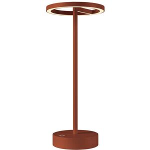 SLV VINOLINA ONE, Lampe a poser, sans fil, IP54, 2700 K, TOUCH, rouille - Lampes d?ambiance, de table et sur pied