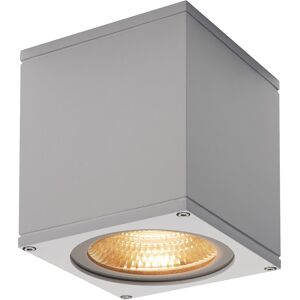 SLV Plafonnier extérieur BIG THEO CEILING LED, 3000K, gris argent - Lampes sur pied, murales et de plafond (extérieur)