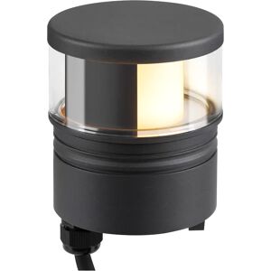 SLV M-POL S Polehead, Tête de lampe Shader, anthracite, 11 W, 285/310 lm, 2700/3000 K, CRI 90 - Lampes sur pied, murales et de plafond (extérieur)