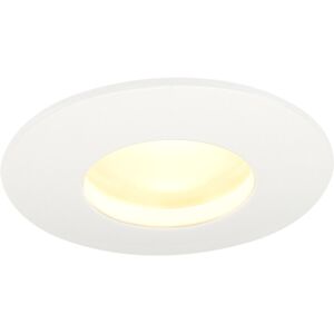 SLV OUT 65, encastré de plafond extérieur, rond, blanc, LED, 11W, 3000K, IP65, variable Triac - Luminaires encastrés (extérieur)