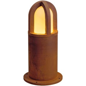 SLV RUSTY® CONE 40, borne extérieure, rouille, E27, 11W max, IP54 - Séries de lampes (extérieur)