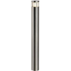 SLV VAP SLIM 90, borne exterieure, inox brosse, E27, 20W max, IP44, inox 304 - Lampes sur pied, murales et de plafond (exterieur)