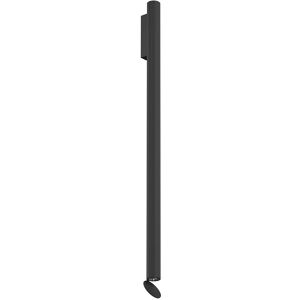 FLOS OUTDOOR lampe murale pour l'extérieur FLAUTA RIGA H 1000 mm (2700K, noir - Aluminium)