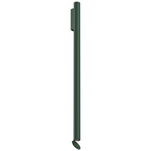 FLOS OUTDOOR lampe murale pour l'extérieur FLAUTA SPIGA H 1000 mm (4000K, vert forêt - Aluminium)