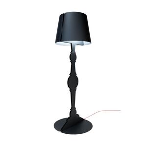 YOUMEAND lampadaire pour extérieur DEMÌ OUTDOOR (Noir - Acier)