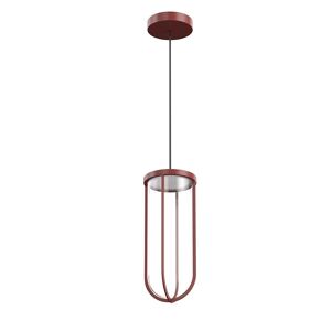 FLOS OUTDOOR lampe à suspension pour l'extérieur IN VITRO SUSPENSION DIMMABLE 1-10V (Terre cuite - aluminium et verre)