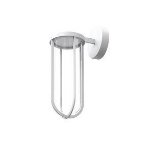 FLOS OUTDOOR lampe murale IN VITRO WALL DIMMABLE 1-10V (Blanc - aluminium et verre)