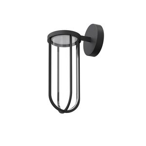 FLOS OUTDOOR lampe murale IN VITRO WALL DIMMABLE 1-10V (Noir - aluminium et verre)