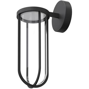 FLOS OUTDOOR lampe murale IN VITRO WALL DIMMABLE DALI (Noir - aluminium et verre)