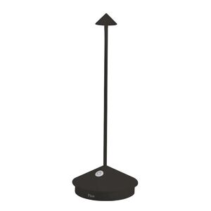 ZAFFERANO lampe de table pour l'extérieur PINA (Noir - Aluminium peint et polycarbonate)