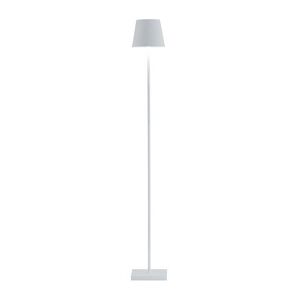 ZAFFERANO lampe de table ou lampadaire pour l'extérieur POLDINA PRO L (Blanc - Aluminium peint et polycarbonate)