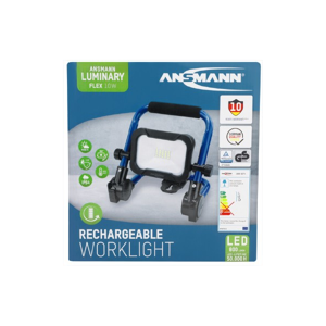 ANSMANN Projecteur de Travail FL800R rechargeable 10w Led 800 Lumen ip54