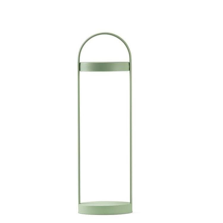 Pedrali Lampe à poser extérieur Pedrali GIRAVOLTA-Lampe baladeuse d'extérieur LED rechargeable H50cm Vert