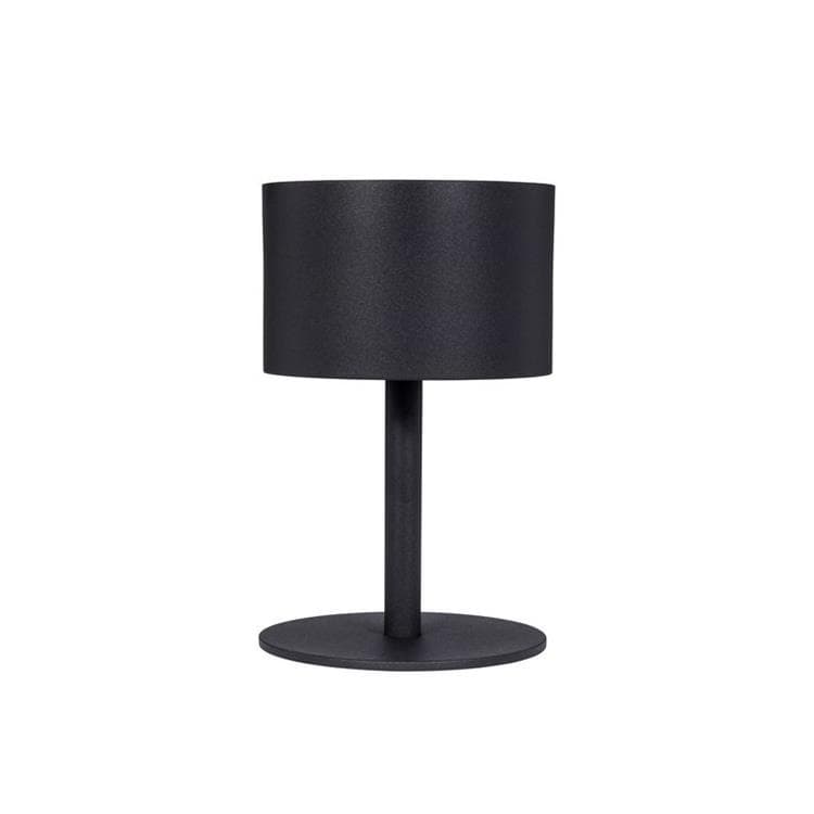 Maiori Lampe à poser extérieur Maiori POSE 01-Lampe à poser d'extérieur LED solaire Aluminium H25cm Noir