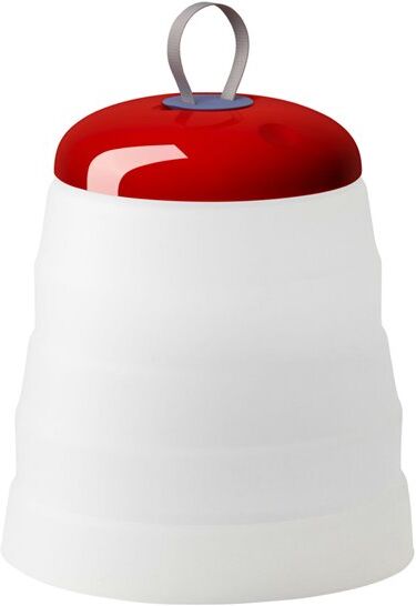 Foscarini Lampe à poser extérieur Foscarini CRI CRI-Lampe à poser d'extérieur LED rechargeable Silicone/Plastique H31cm Rouge