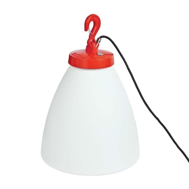 Roger Pradier® Lampe à poser extérieur Roger Pradier® GRUMO-Lampe nomade d'extérieur Aluminium/Polycarbonate H59.5cm Rouge