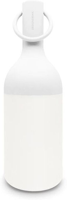 DesignerBox Lampe à poser extérieur DesignerBox ELO-Lampe nomade d'extérieur tactile Bouteille H31cm Blanc