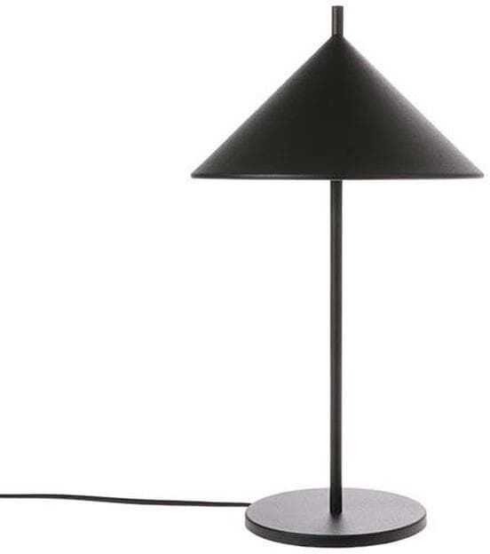 HKliving Lampe à poser HKliving METAL TRIANGLE-Lampe à poser Métal H48cm Noir