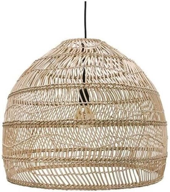 HKliving Suspension HKliving BALL NATURAL-Suspension Osier Ø60cm Beige