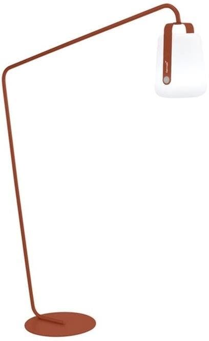 Fermob Lampadaire extérieur Fermob BALAD-Lampe nomade LED d'extérieur avec pied déporté H190cm Rouge