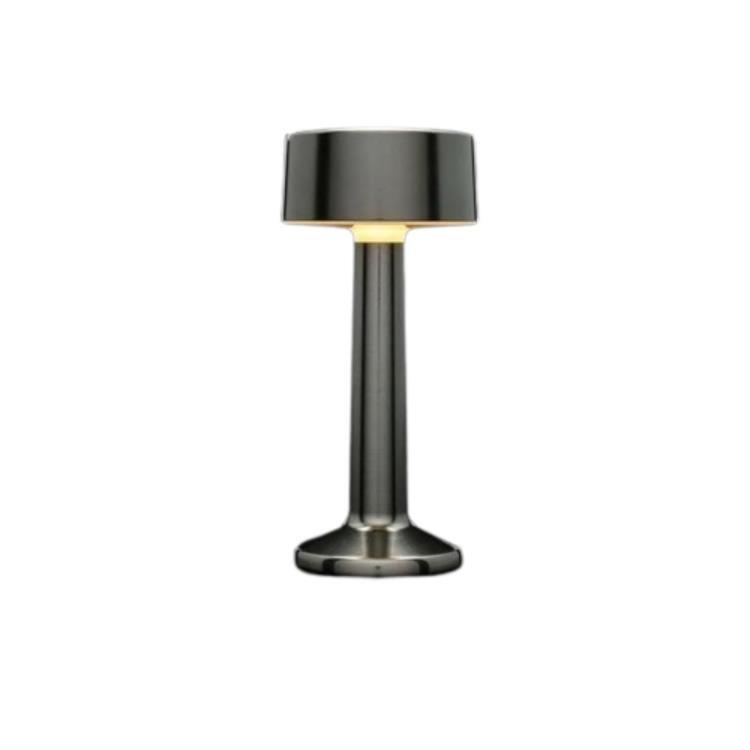 Imagilights Lampe à poser extérieur Imagilights MOMENT-Lampe baladeuse d'extérieur LED rechargeable Cylindre H22,7cm Gris