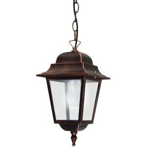 LIBERTI LAMP linea GARDEN Athena Lampada A Sospensione Quadrata Classica Illumunazione Esterno Giardino