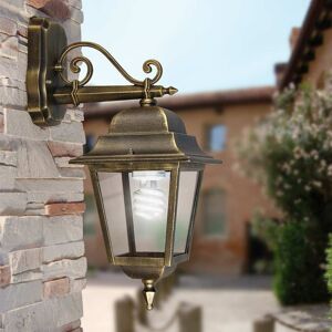 LIBERTI LAMP linea GARDEN Athena Lanterna A Parete Quadrata Classica Illuminazione Esterno Giardino