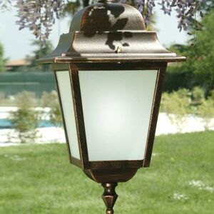 LIBERTI LAMP linea GARDEN Athena Grande Lampada A Sospensione Quadrata  Illumunazione Esterno Giardino