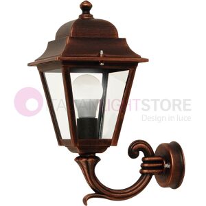 LIBERTI LAMP linea GARDEN Athena Piccola Lanterna A Parete Quadrata Classica Per Esterno Giardino