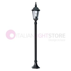 DURALITE SRL Annecy Paletto Lampioncino Classico Per Esterni Giardino H.137 Cm