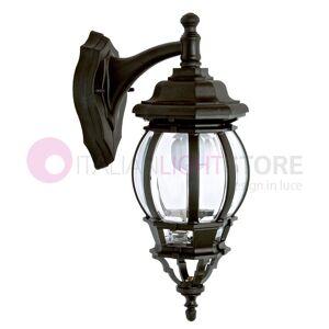 DURALITE SRL Boston Lanterna A Parete Per Esterni Classica Tradizionale H.50 Cm