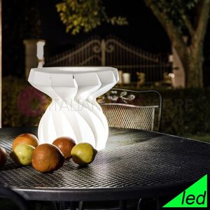 Linea Zero Illuminazione Rose Tam Tam Outdoor Lampada Da Esterno D.28 Portatile A Led Design Moderno