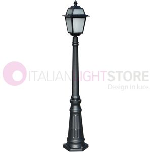 LIBERTI LAMP linea GARDEN Artemide Antracite Lampione H. 152 Per Esterno Classico Lanterna Quadrata