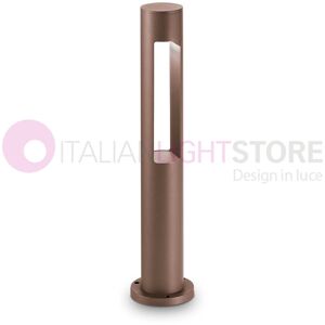 Ideal Lux Acqua  Paletto Da Esterno H.60 Cm Alluminio Coffee