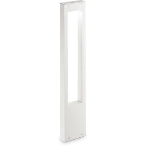 Ideal Lux Vega  Paletto Moderno Da Esterno H.80 Cm Alluminio Bianco