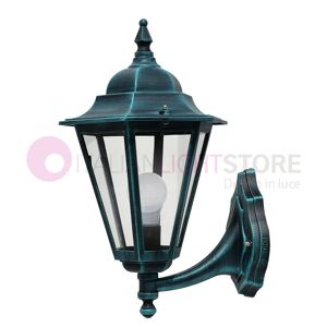 LIBERTI LAMP linea GARDEN Dafne Media Lanterna A Parete Esagonale Classica Per Esterno Giardino