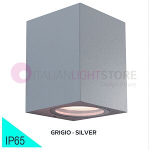 BOT Lighting Toledo1 Grigio Faretto Da Esterno Mono Emissione Design Moderno Gu10 Ip65