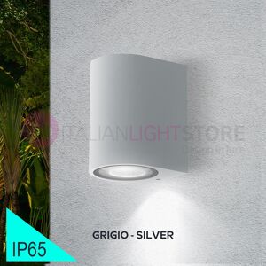 BOT Lighting Cordova1 Grigio Faretto Da Esterno Mono Emissione Design Moderno Gu10 Ip65