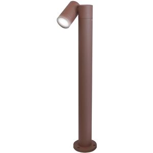 BOT Lighting Merida Corten Paletto Da Giardino H.60 Cm Con Faretto Orientabile Ip65