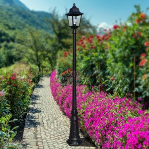 LIBERTI LAMP linea GARDEN Aryel Lampione H.214 Per Esterno Lanterna Classica Quadrata Gardenlight