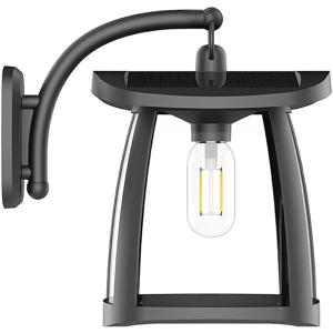 Iris Luce Casetta Applique Solare Classico Per Esterno Con Pannello 350lm