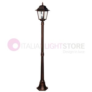 LIBERTI LAMP linea GARDEN Athena Lampioncino Palo Lanterna Quadrata Illuminazione Esterno Giardino