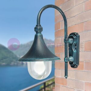 LIBERTI LAMP linea GARDEN Dione Nero Lanterna A Parete  Lampada Per Esterno Classica Tradizionale